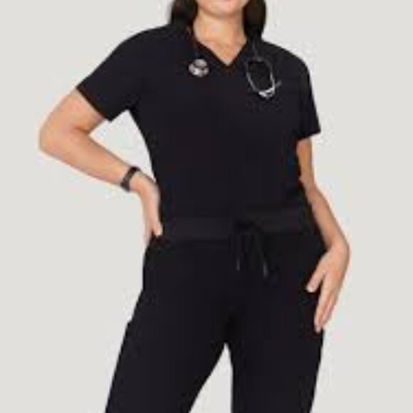 Black Scrub Set - Picture 1 of 2